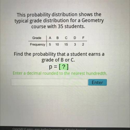 Find the probability that a student earns a grade B or C
