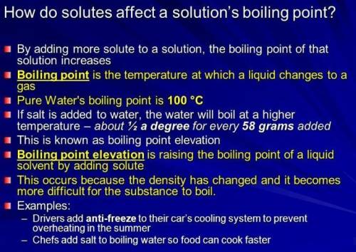How are the boiling point and freezing point of a solvent affected when a solute is added?

Both th