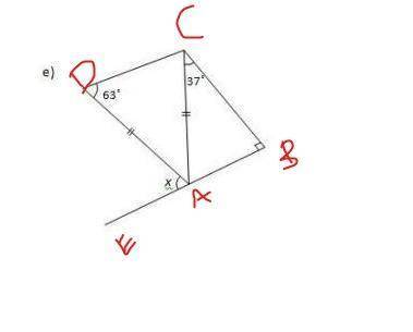 can someone help me to solve this question. the questions is about to calculate the value of x . ple