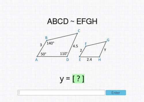 ABCD-EFGH what does y=?