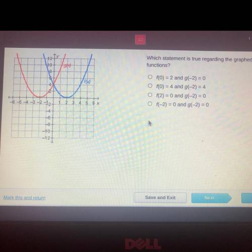 Which statement is true regarding the graphed function.