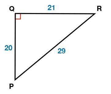 Find cos R. 
A. cos R =29/21
B. cos R =21/20
C. cos R =21/29
D. cos R =20/29