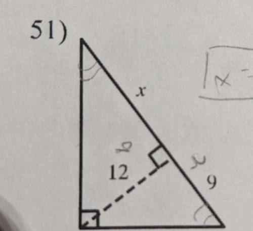 Could anyone help me solve for x? I've tried multiple times and can't seem to get the answer that w