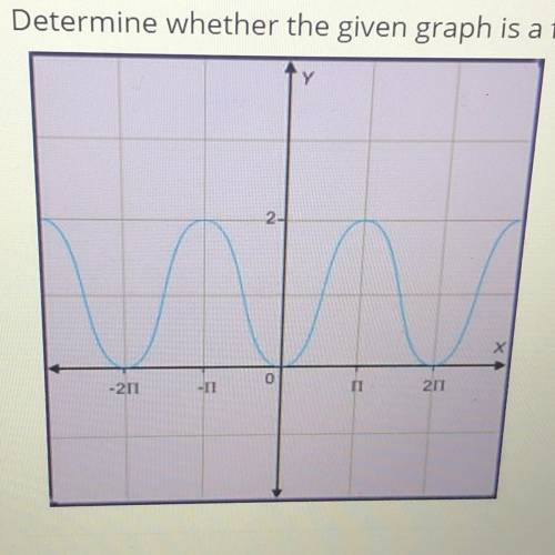 Determine whether the given graph is a function or not.