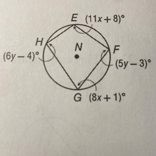 What are the values of angles G and H?