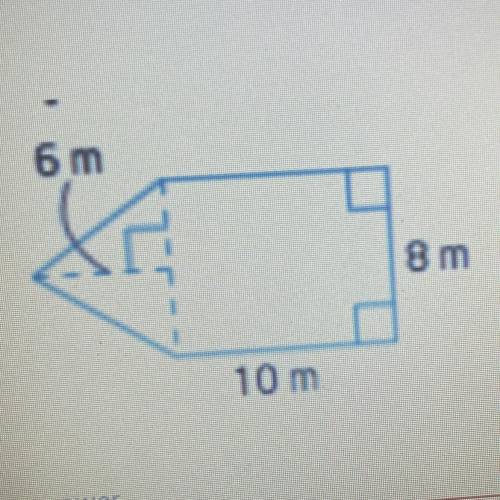Find the area of this unusual shape.
