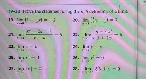 I need #19 #20 and #24 I don't understand it and I can't find a good example anywhere please help​