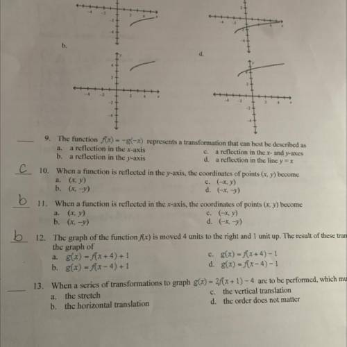 May i have some help with 9? thanks :)