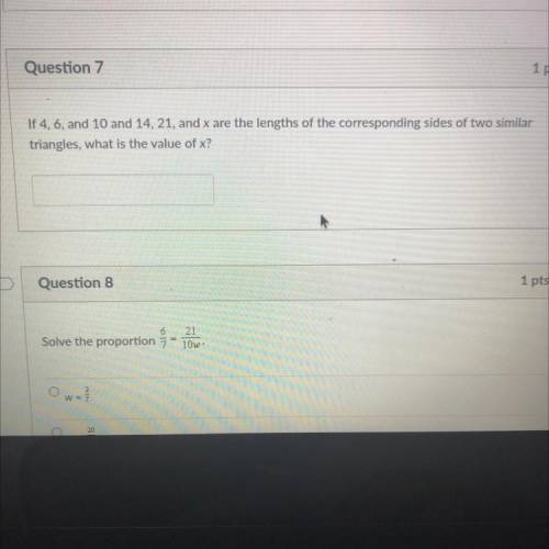 Could someone help with question 7?