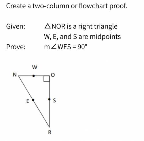 Geometry experts, how do you prove that the midpoints of a right triangle form a right triangle? I