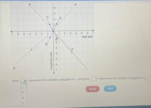 PLS HELP

Select the correct answer from each drop-down menu.
The graph represents two compl