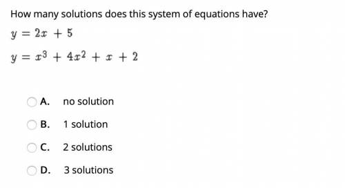 How many solutions does it have? Pls help