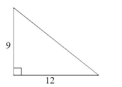 Find the missing side length, indicate whether the side lengths form a Pythagorean triple, and iden