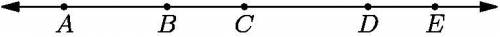 On the number line shown, $AE=6$, $AB=1\frac{2}{3}$, $BC=1\frac{1}{4}$, and $DE=1\frac{1}{12}$. Wha