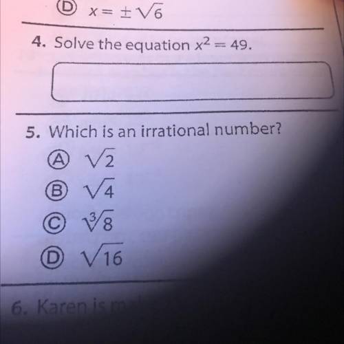Can someone help with these two questions?