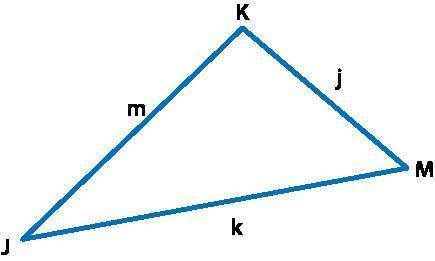BRAINLEIST

triangle JKM with side j across from angle J, side k across from angle K, and s