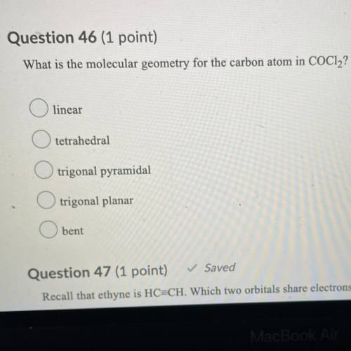 Please help answering 46)