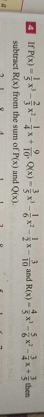 No.4 please solve this ..​