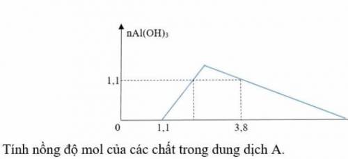 Cho từ từ dd HCL đến dư vào 500ml dd A chứa hỗn hợp NaOH và NaAlO2

a: trình bày hiện tượng và viế