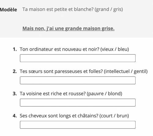 Hello help for french!