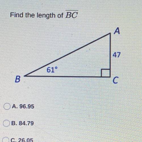 Find the length of BC again
