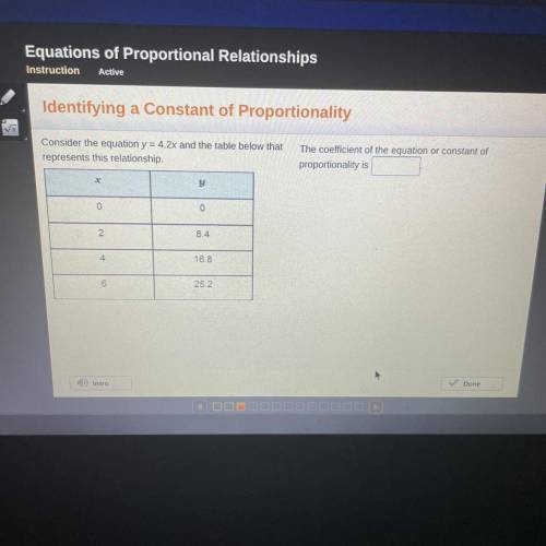 Constant of proportionality