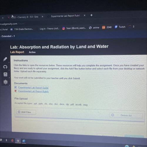 Lab: Absorption and Radiation by Land and Water

Lab Report
Active
Instructions
Click the links to