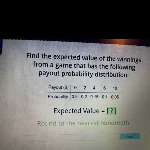 What is the expected value?
