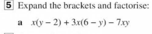Please help me expand theses and then help me factorise these brackets