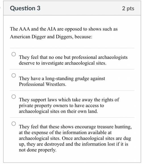 The AAA and the AIA are opposed to shows such as American Digger and Diggers, because: