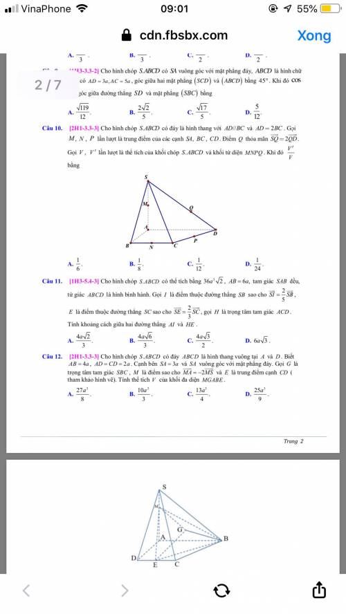 Question 11 in the picture. Please help me