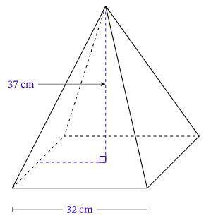 I WILL GIVE BRAINLISEST AND 40 pOINTS PLEASE HELP!

Determine the surface area of the square based