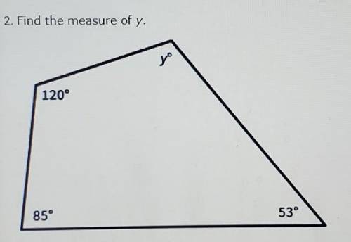 Find the measure of y.options:86°102°130°122°​