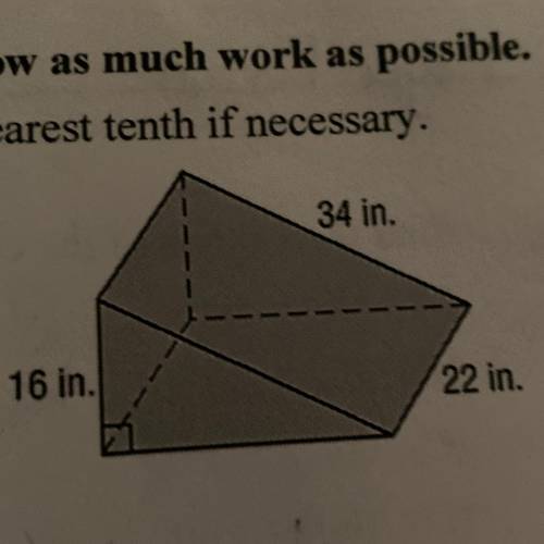 How to find volume of this prism?