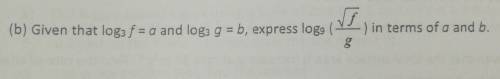 Given that

and express in terms of a and b.​
