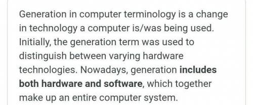 What is generation of computer ?​