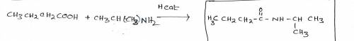 Draw the amide formed when 1-methylethylamine (CH, CH(CH,)NH,) is heated with each carboxylic acid.