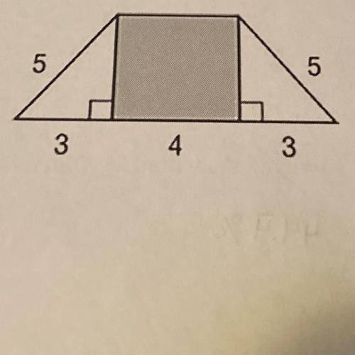 What is the probability that a point chosen at random lies in the shaded region?