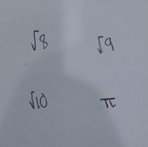 Which number is rational? Please help, thanks!