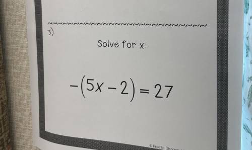 Solve for x please help ! (show work)