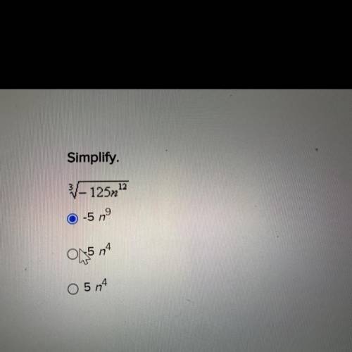 Pls help for important test 
Simplify.