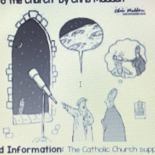 Background Information: The Catholic Church supported

Anstotle's theory that the moon and stars w