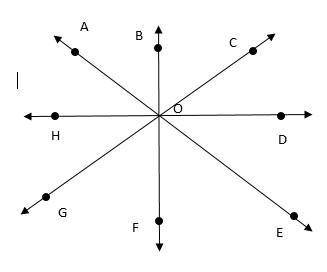 Which of the following sets refer to vertical angles from the diagram?

Lines and Angles
Question