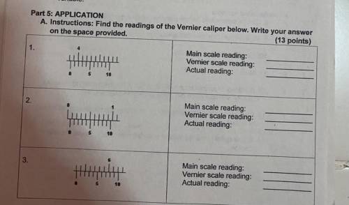 Need helps on the verneir scale reading