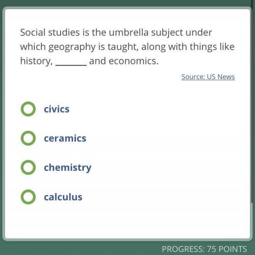 Do you know this for social studies