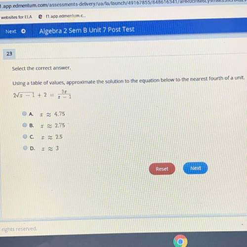 The answer isn’t A. But please help