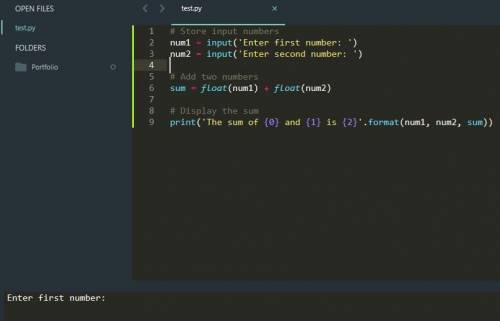 How to execute python code in command prompt *window*?

Iam using sublime text 3 and want to execu