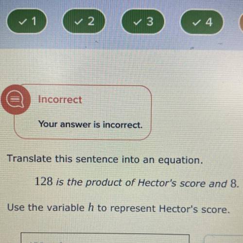 128 is the product of hectors score and 8
Fastest answer will be the brainliest