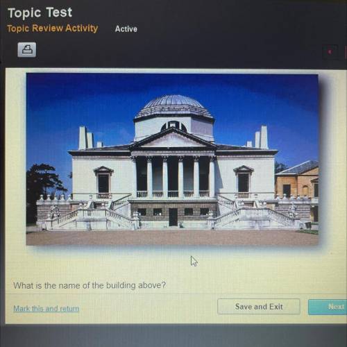 &
What is the name of the building above?