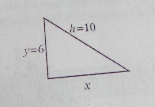 1.caul will be the measure of one of the legs of a right triangle, if its hypotenuse is 10 cm and l
